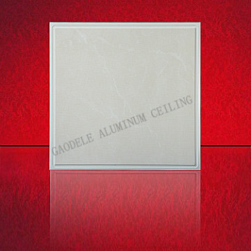 Aluminum Ceiling Tiled Bathroom with Stone Pattern