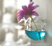 Hanging Wall Hand Blown Glass Vase?