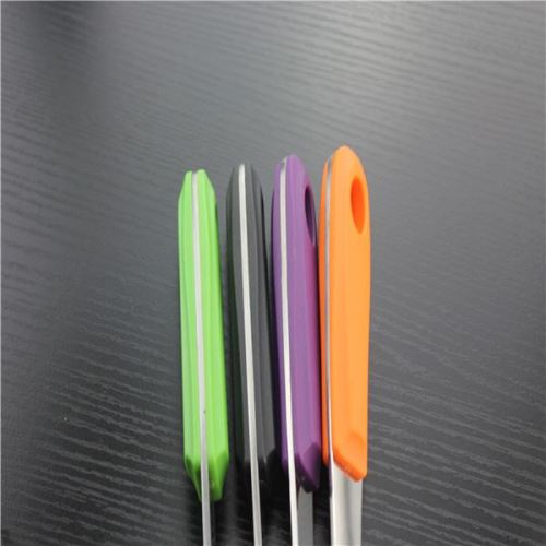 Colorful handle set with kitchen sink basket strainer kitchen tool