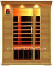 red cedar Wood sauna steam room