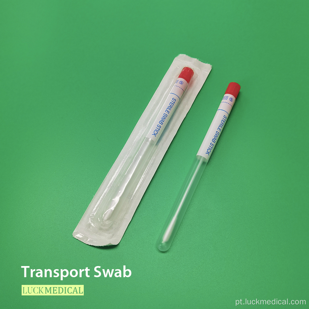 Amostragem de swabs de transporte girat