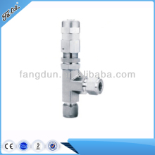 SS316 safety valve, proportional valve swagelok type