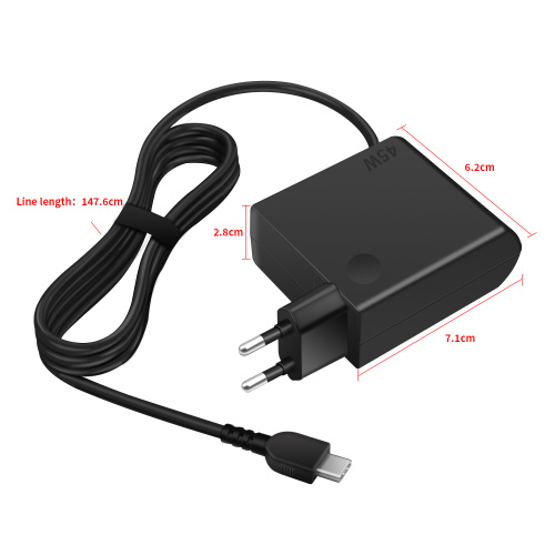 Adaptador de suministro de energía universal de 45W Tipo C para Lenovo