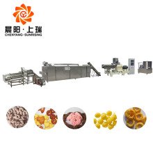 Corn puff snack extruder corn chips machine price