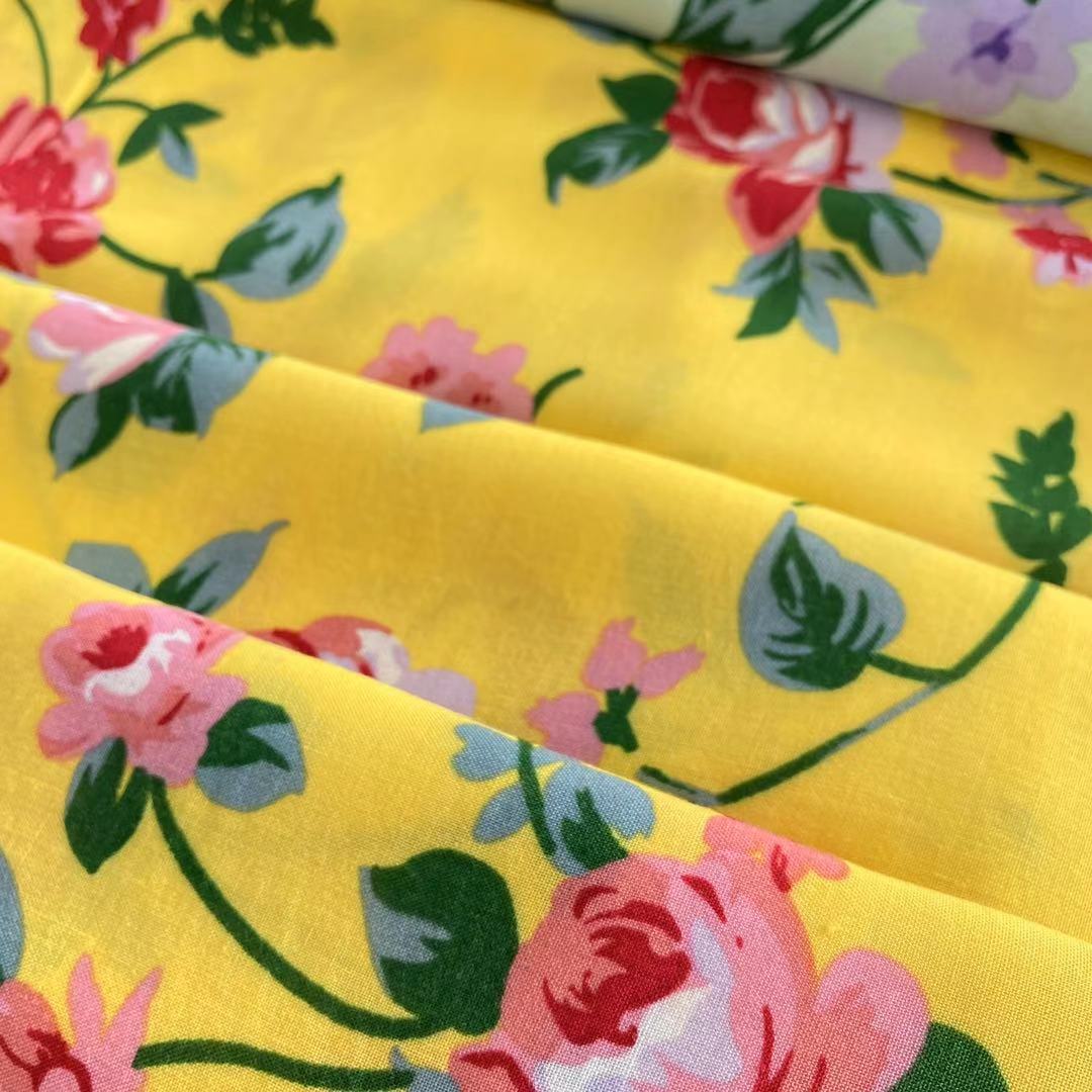 Weiche Farben Kleid Material Krawatte gefärbt 100%viskose Stoff für Frau
