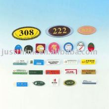 customize various plastic office nameplate FZ-NTAG-11325