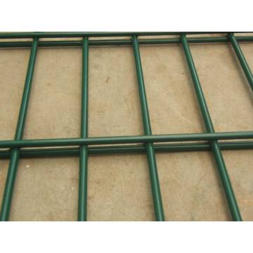 pvc coated double wire fence