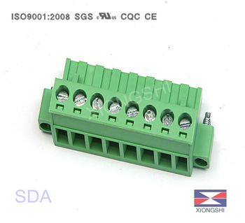 PCB connector terminal block