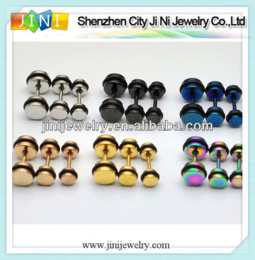 fashion stainless steel stud earring