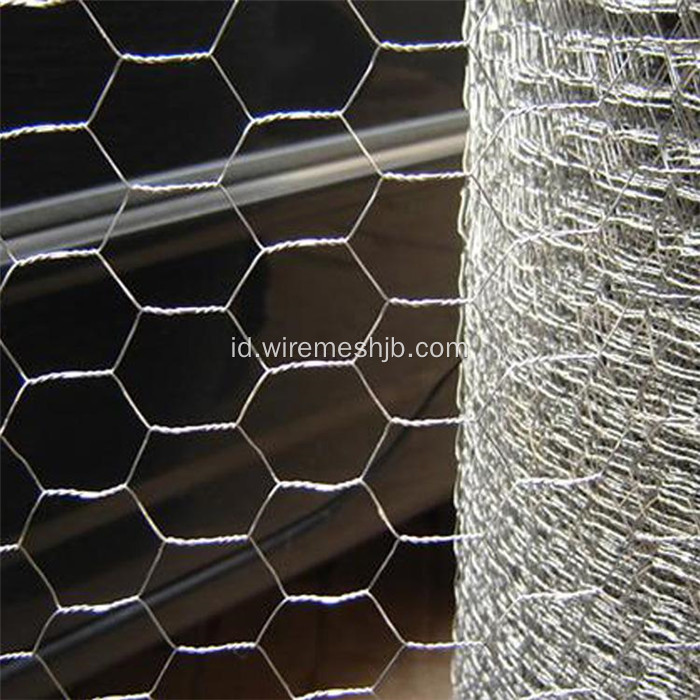 PVC Coted Hexagonal Wire Mesh Untuk Pertanian