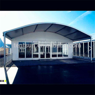 1000 people curve design 30x50 aluminum frame tent