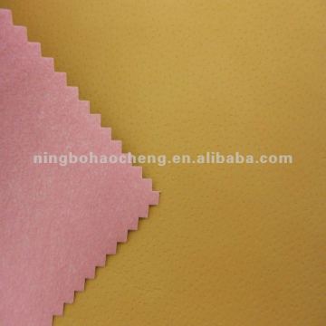 Spunlace pu Leather/ synthetic leather