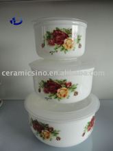 ceramic,Microwave bowel,3set,bone china ceramic