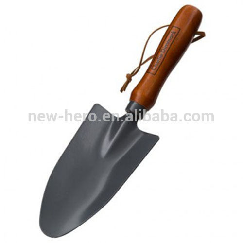 Wooden Handle Trowel and Fork Set