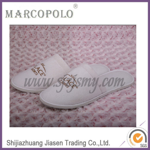 Hotel Slipper/ Disposable Hotel Slippers /customized logo white slipper for star hotel