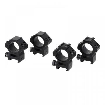 Tactical Medium Picatinny Scope Mount Rings 1inch&30mm