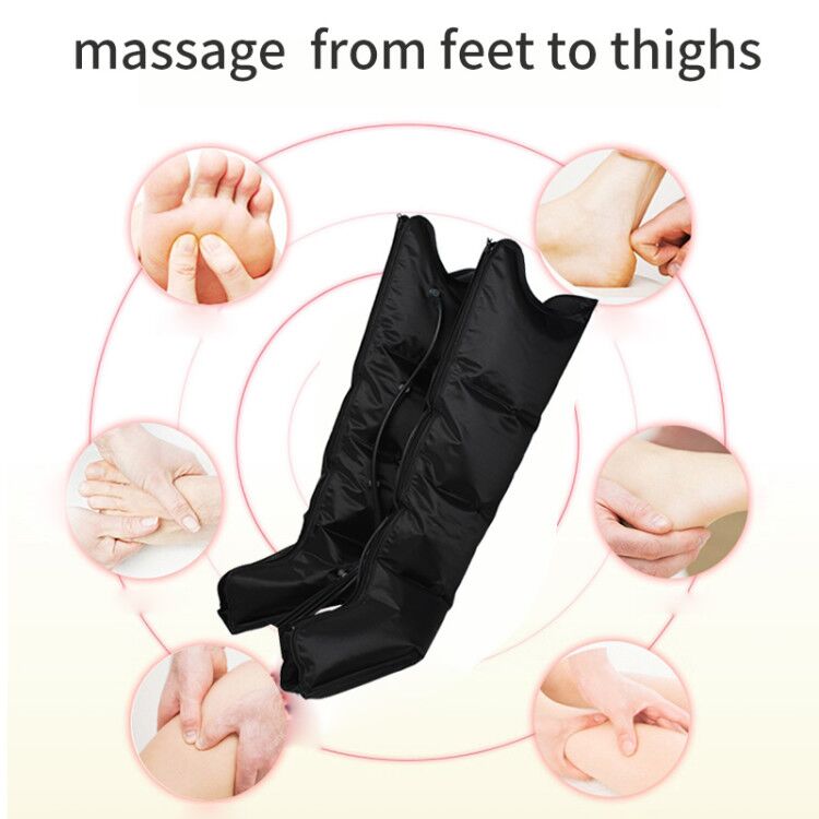 hot sell home use intermittent pneumatic compression leg massager for blood circulation