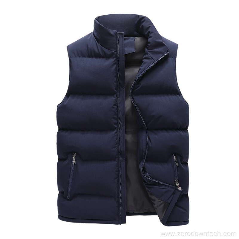 Winter Warm black sleeveless jacket
