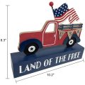 Patriotic Decor American Flag Truck Box Sign