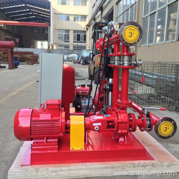 fire fighting pump set with diesel engine