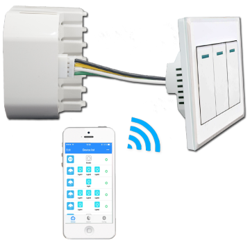 WIFI switch module change normal switch into WIFI smart touch light switch