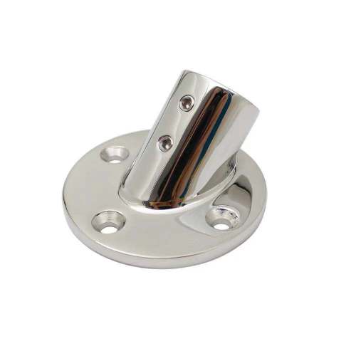 45 Degree Stainless Steel Round Base