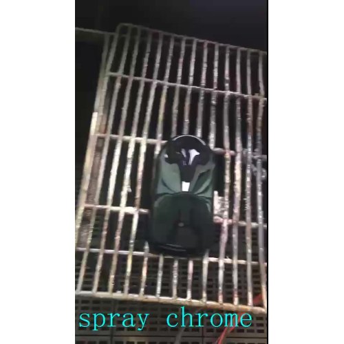 good quality three nozzle spray chrome pistol