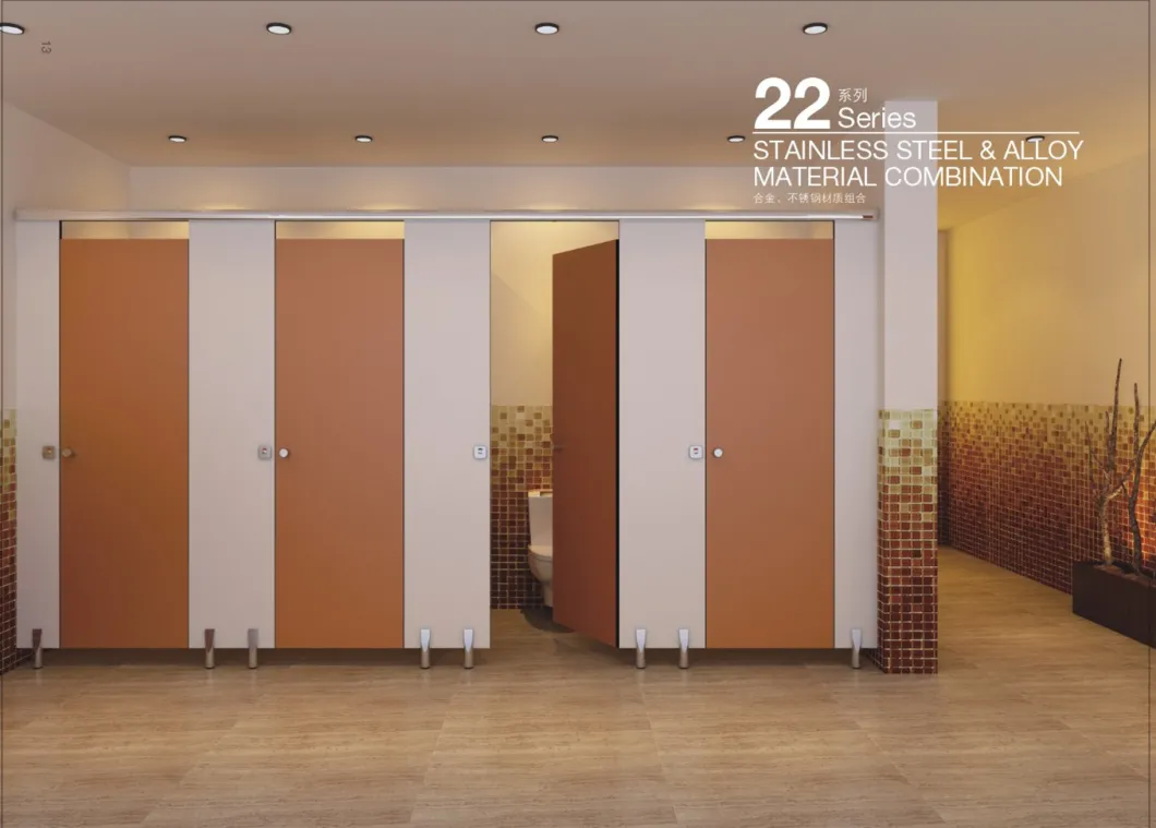 Cubicle System Bathroom Washroom Wall Compact Board Toilet Partition