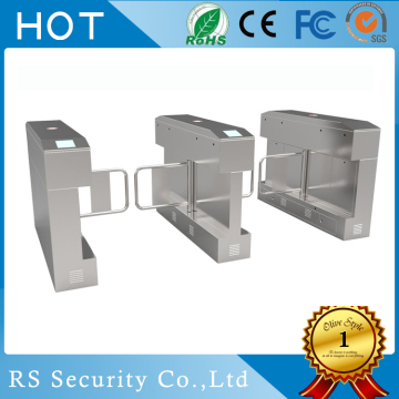 Wide Channel Access Security Swing Gate Turnstyle