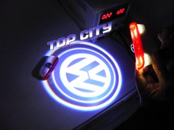 car accesseries led logo car door shadow projector light for vw caddy