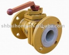 PTFE Lined Ball Valve/PCTFE Lined Ball Valve