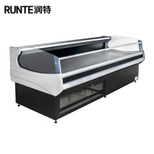 Refrigerated Meat Chiller Counters for Fresh Food Sale