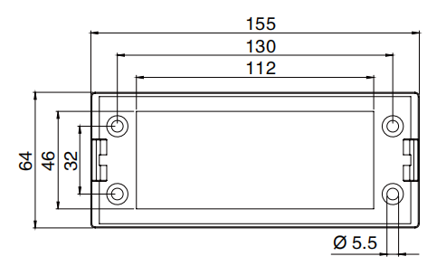 KEL SNAP Cover Cable Entry Plate