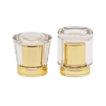 Luxury Perfume Cap Acrylic Transparent Perfume Bottle Cap