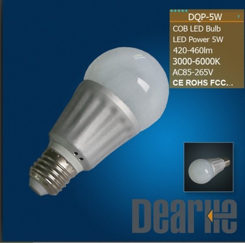 Top COB LED Light Bulb (5W/E27/B22)