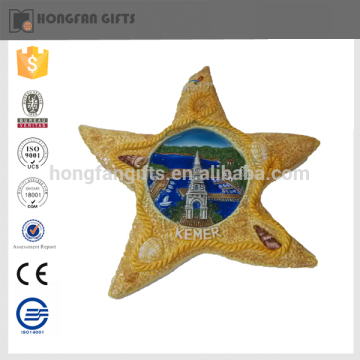 wholesale ceramic starfish shape plate souvenir gift souvenir items