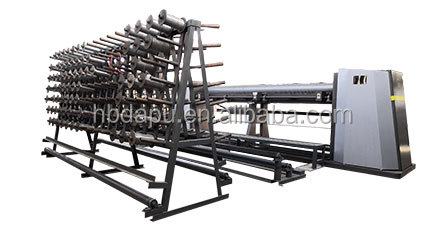 Fully automatic wire mesh making machine for the production security fence