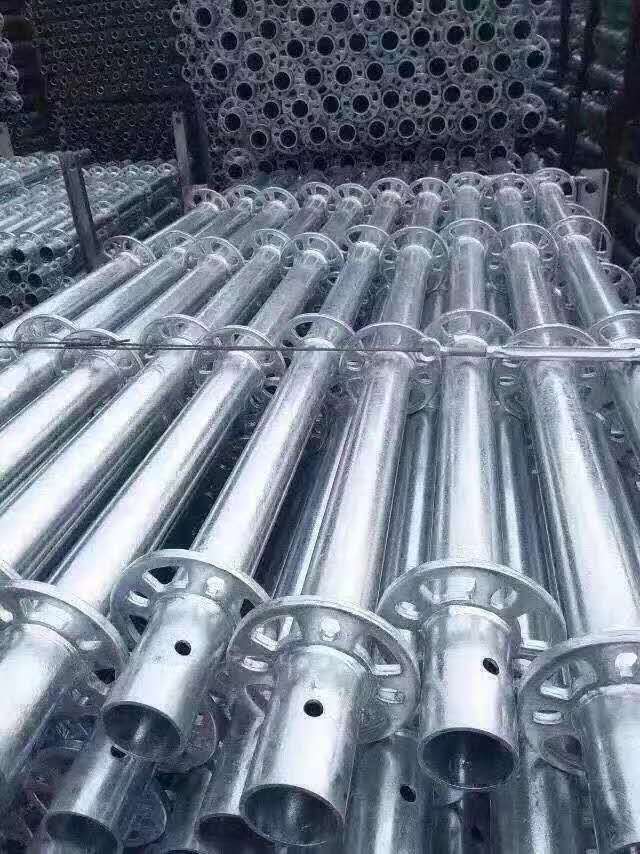 Construction material galvanized & painted adjustable scaffolding steel prop