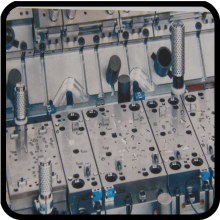 progressive working press toolings for punch stamping products