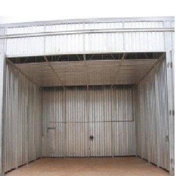ceramic kiln with refractory material for drying