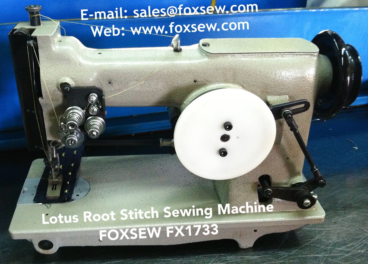 Lotus Root Stitch Sewing Machine Foxsew Fx1733 7