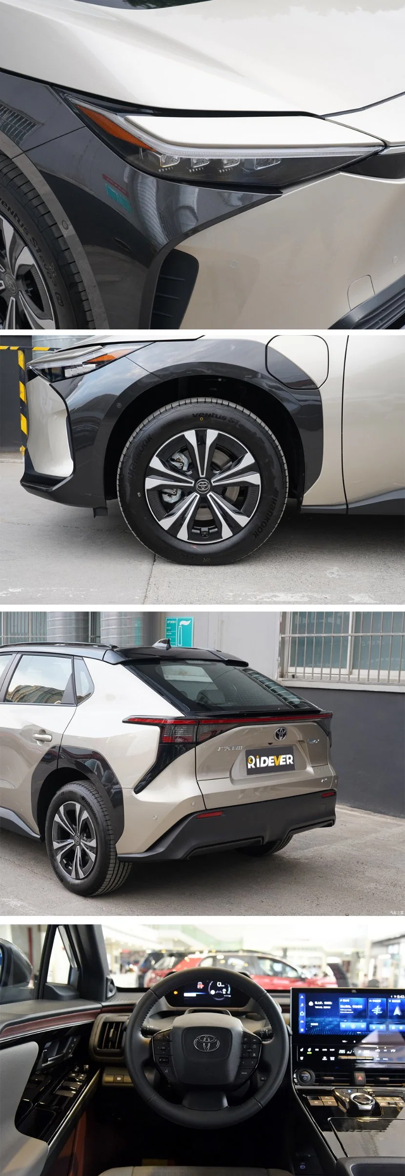 Ridever 2022 Toyo Ta Bz4X New Energy Long Range Electric Vehicle Toyo Ta Fast Charge Battery Passenger Auto Cars Travelling Chinses Price Used Electric Car