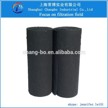 air ventilation system Activated carbon filter media roll/carbon filter media factory