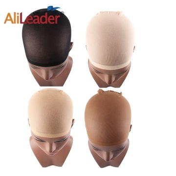 AliLeader Wholesale Nylon Wig Caps Stretchy Close End Stocking Wig Caps