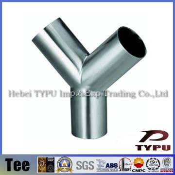 PIPE BRANCH 45 DEGREE TEE FITTING Y TEE PIPE FITTINGS