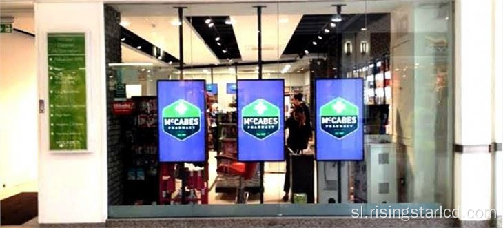 Viseči javni podatki LCD zaslon