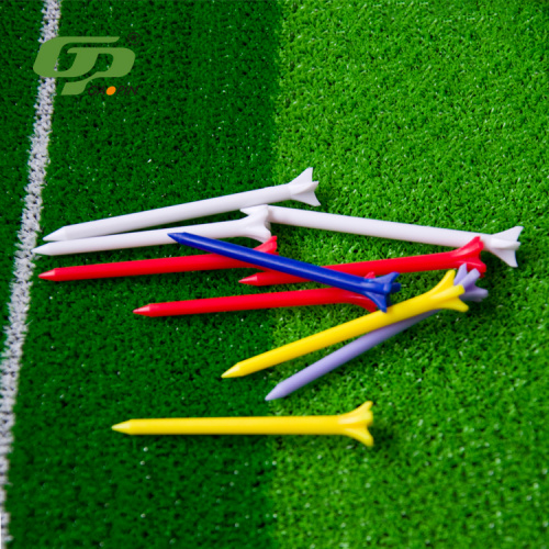 5-Prong Ṣiṣu Durable Multicolor Golf Tees