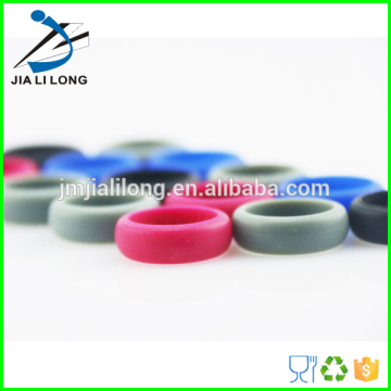 Custom logo silicone finger ring bracelet