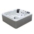 Modelos de bañera de hidromasaje Audio Audio al aire libre Spa Solid Surfate Acrylic Bathtub