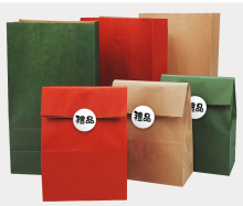 Customized printing take-out kraft paper bag